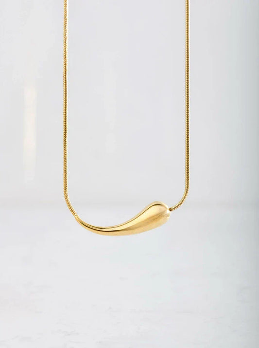 necklace-blown-drop-lezka-gold-s304993z00