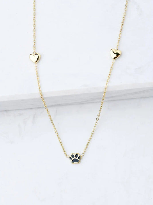 gold heart-lapka-necklace-s305952z00