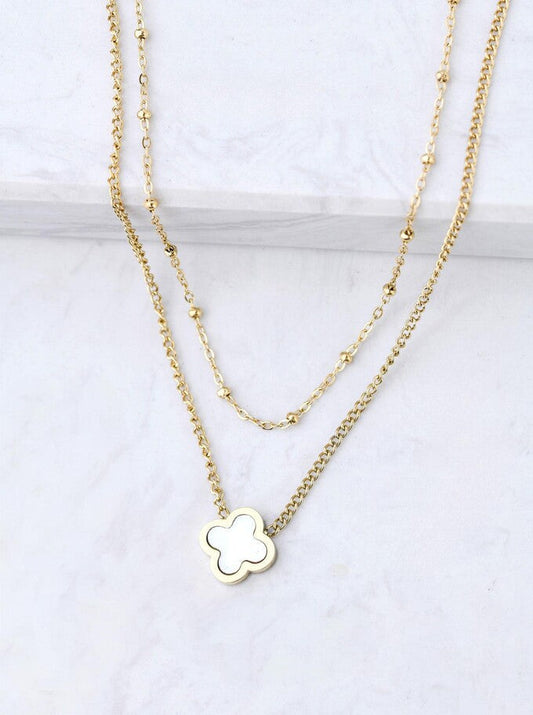 necklace-double-clover-gold-s307937z00
